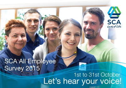 SCA All Employee Survey 2015 (cover)