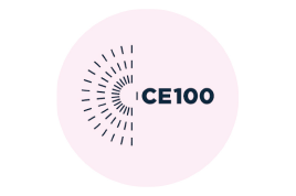 Circular Economy 100 program (CE100) (icon)