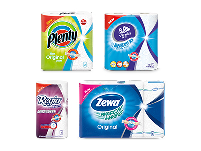New global visual identity for household towels (photo)